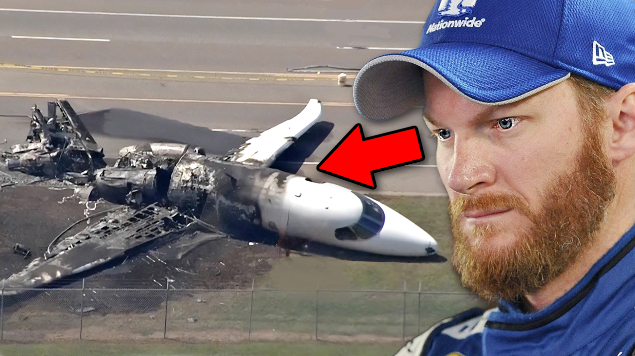Dale Earnhard's Plane Crash: Unstable Approach Ends in Fire