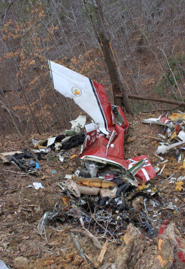 A picture of N732EJ, a Cessna 210, that crashed on Valentine's Day, 14 February 2014.