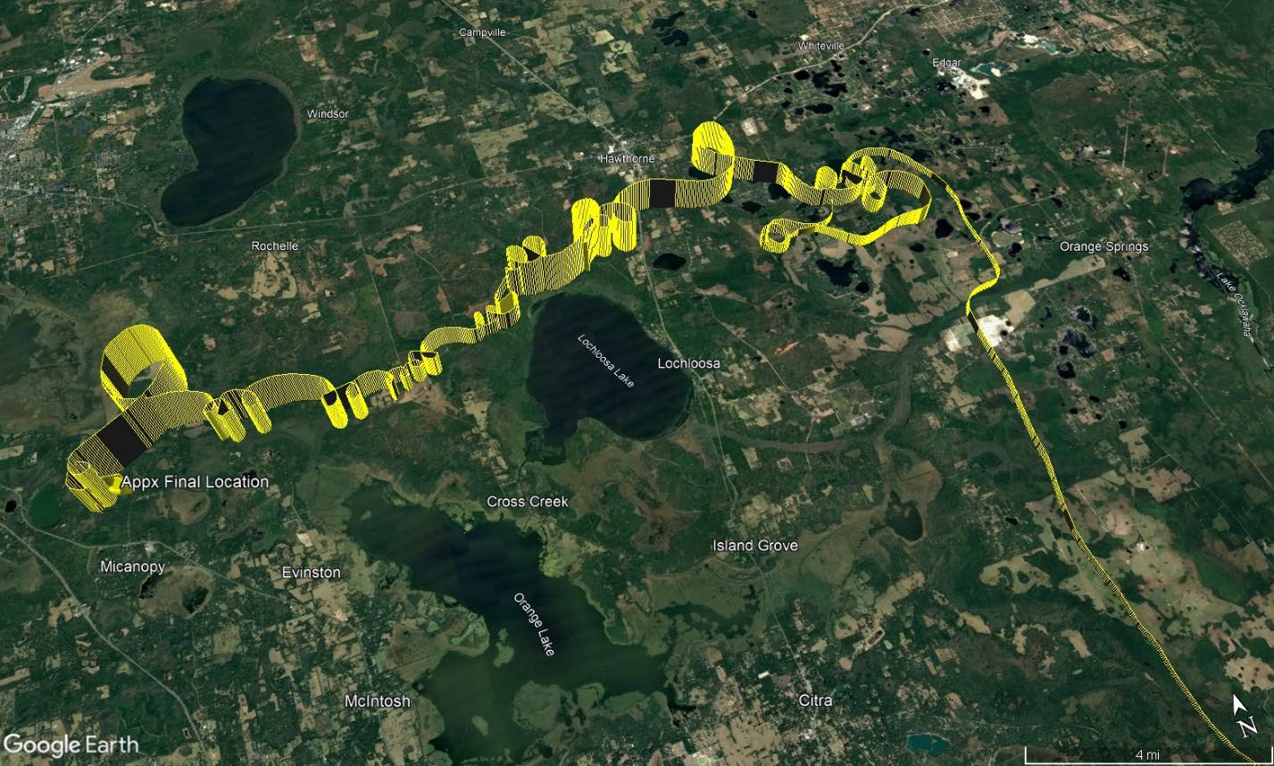 PIPER PA-28-180 accident investigation - Micanopy, FL