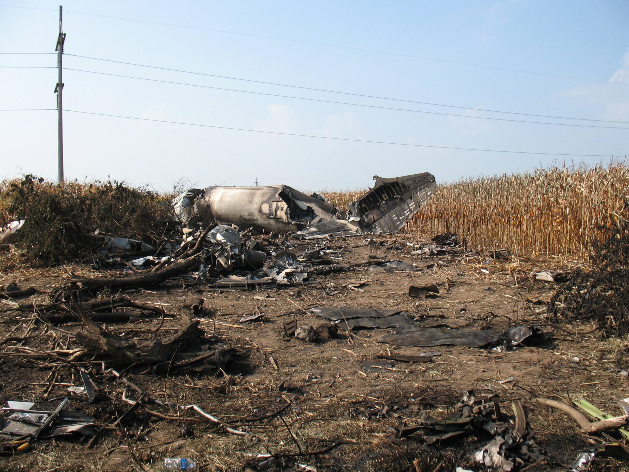 CONVAIR CV-580 accident investigation - Columbus, OH