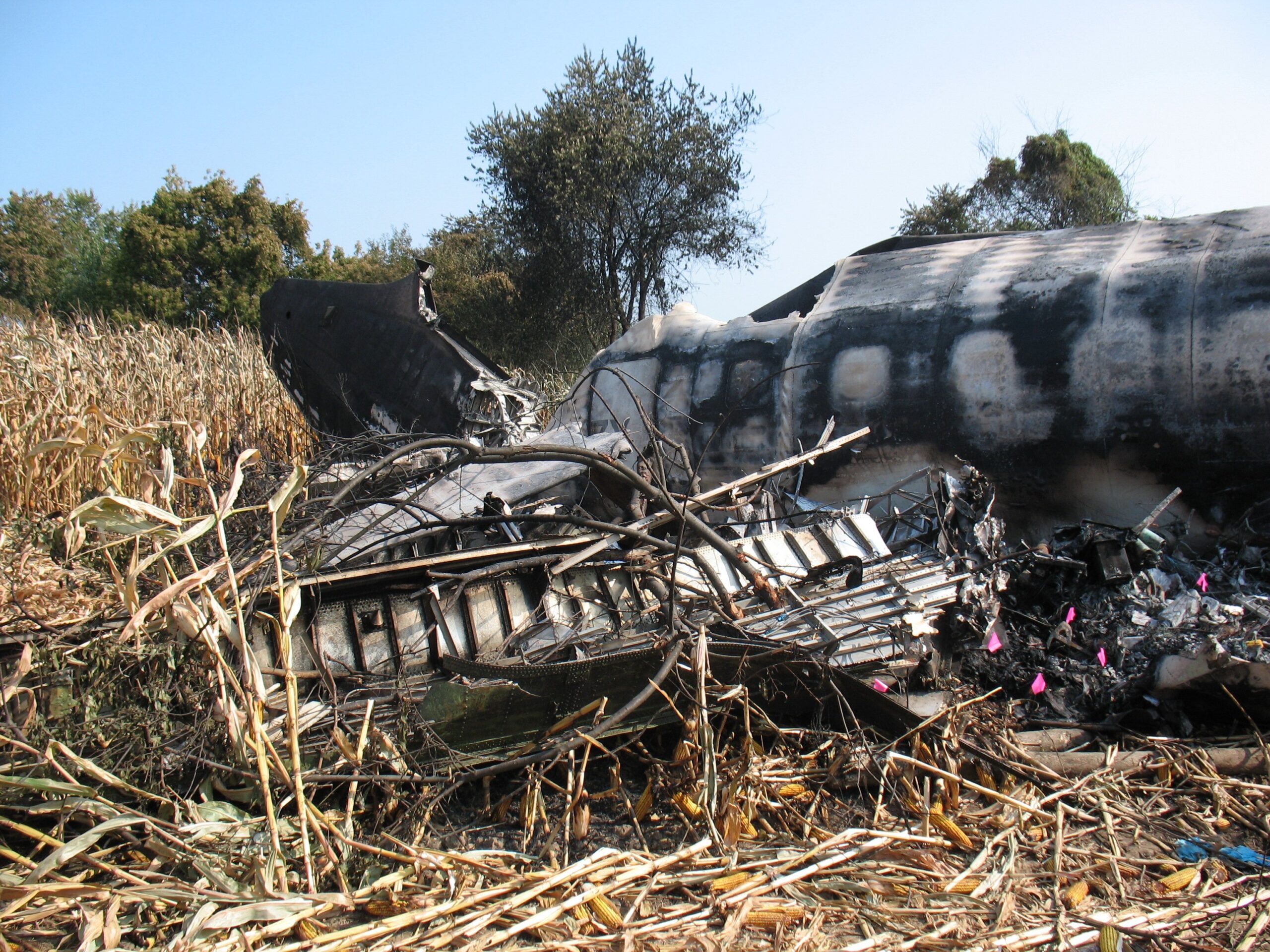 CONVAIR CV-580 accident investigation - Columbus, OH