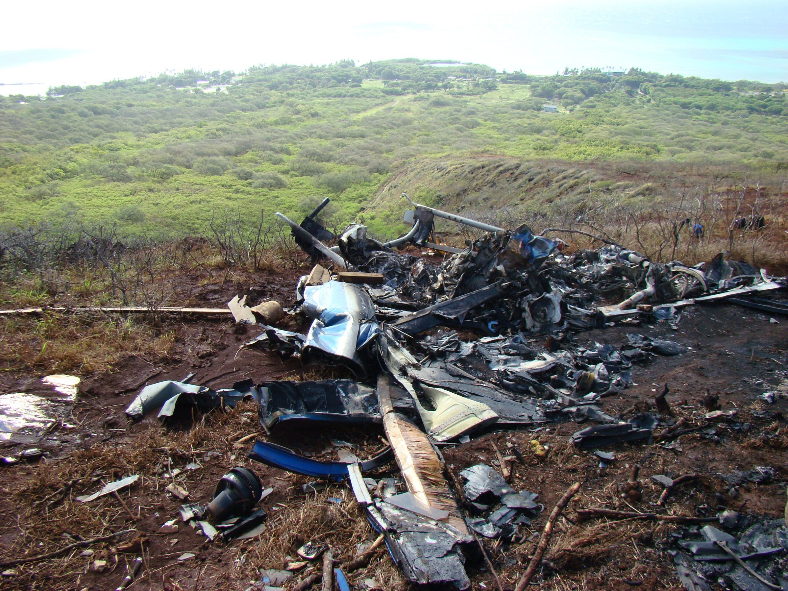 EUROCOPTER EC 130 B4 accident investigation - Pukoo, HI