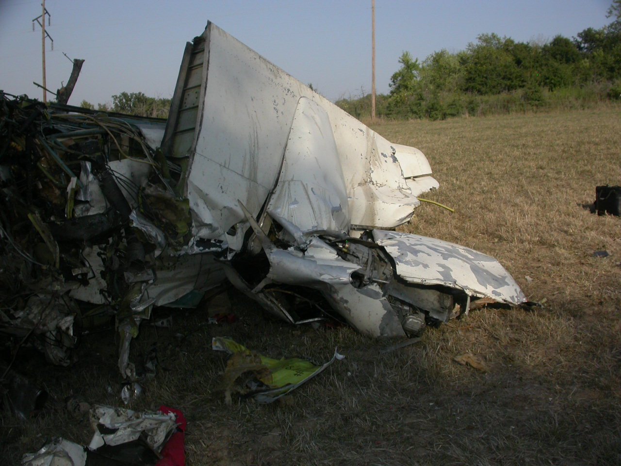 PIPER PA-23-150 accident investigation - Canton, MO