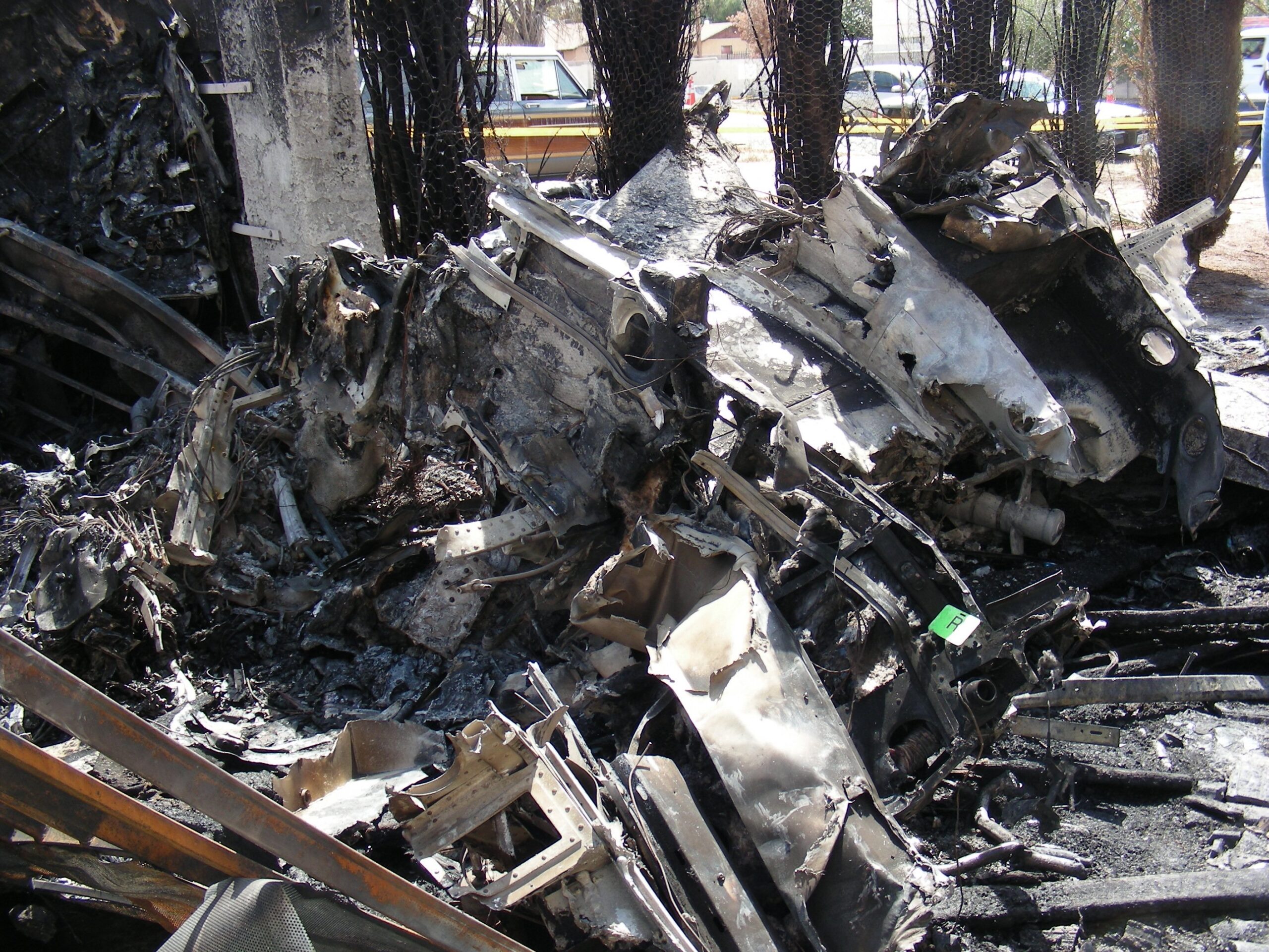 PIPER PA-31-350 accident investigation - Las Vegas, NV