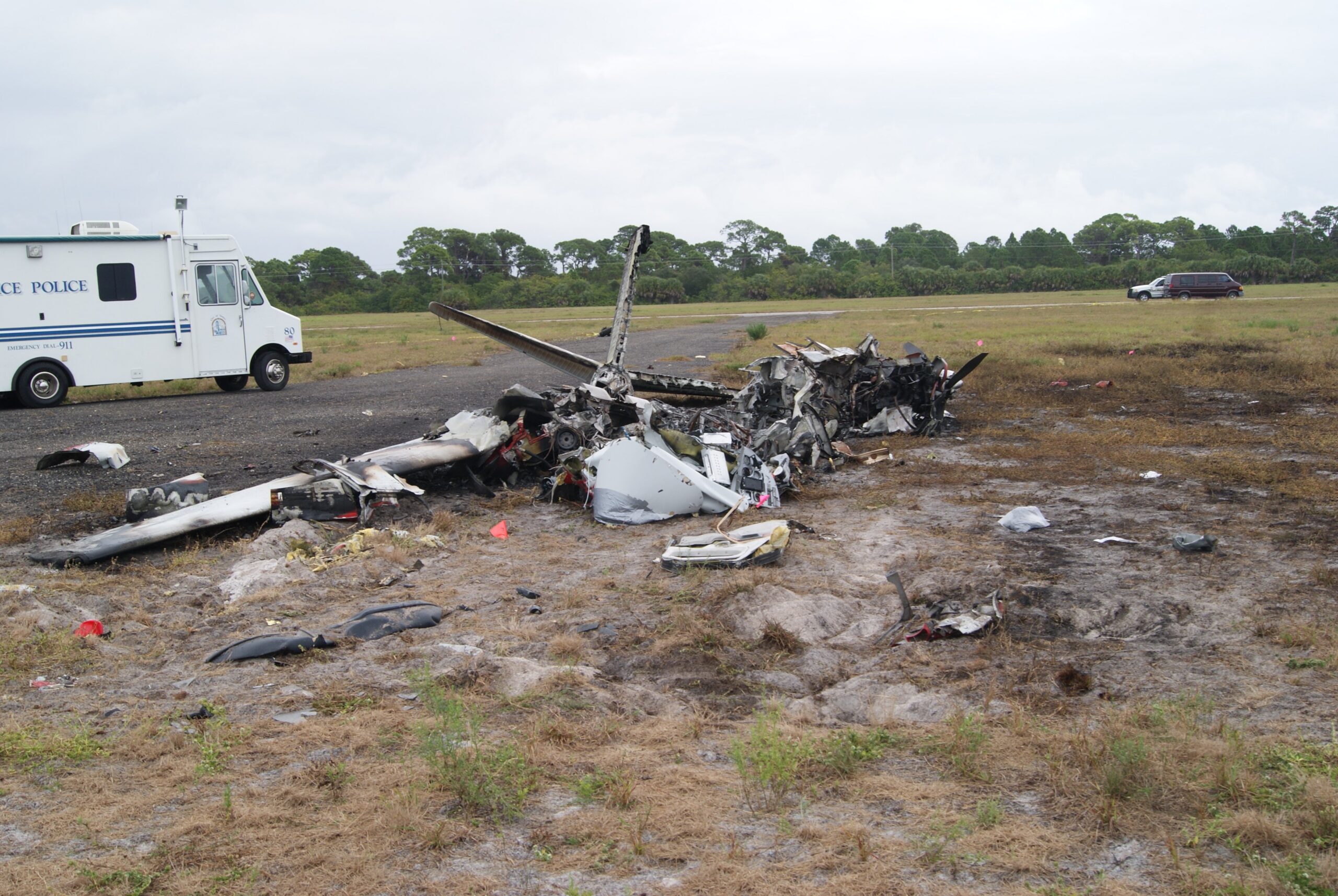 AERO COMMANDER 560-F accident investigation - Venice, FL
