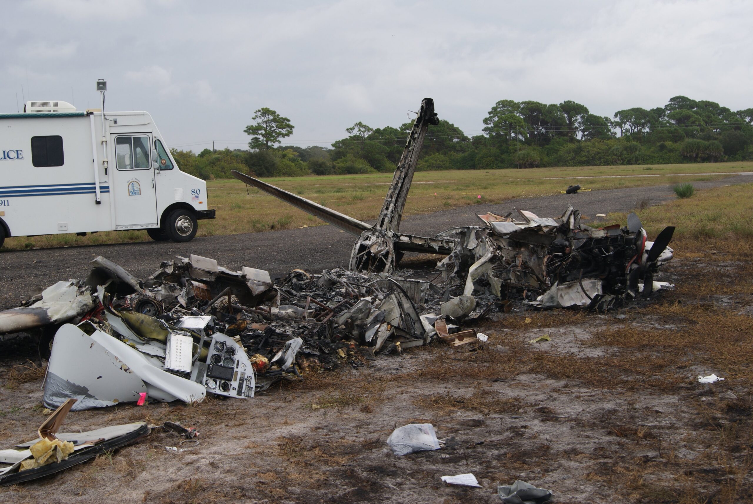 AERO COMMANDER 560-F accident investigation - Venice, FL