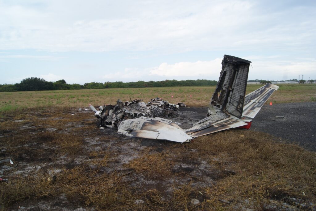 AERO COMMANDER 560-F accident investigation - Venice, FL