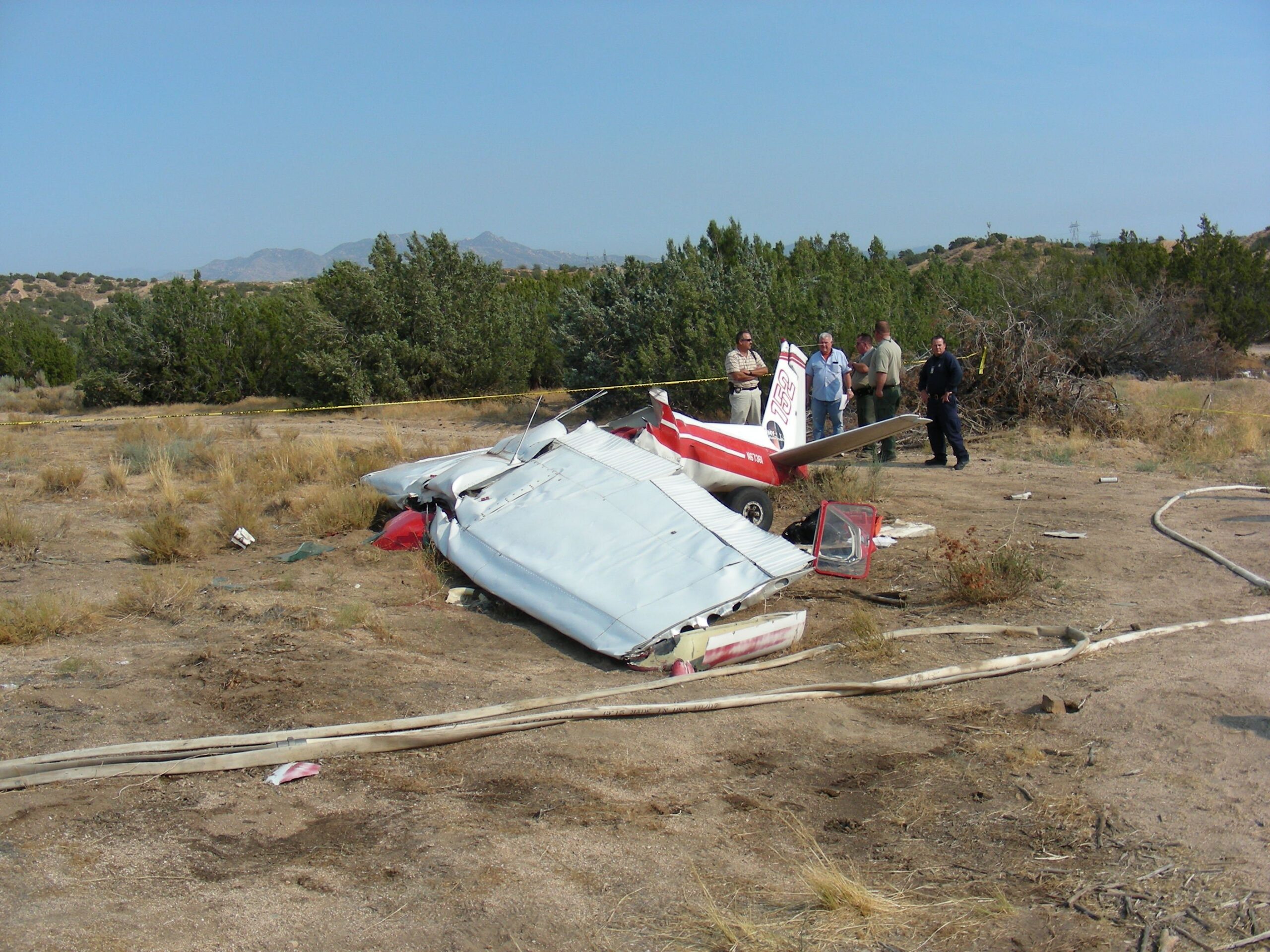 CESSNA 152 accident investigation - Hesperia, CA