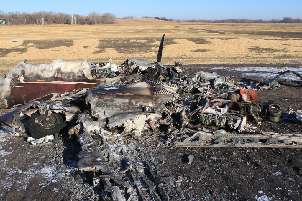 CESSNA 421C accident investigation - Sioux Falls, SD