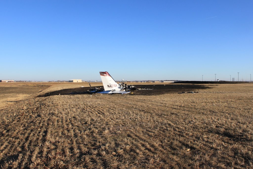 CESSNA 421C accident investigation - Sioux Falls, SD
