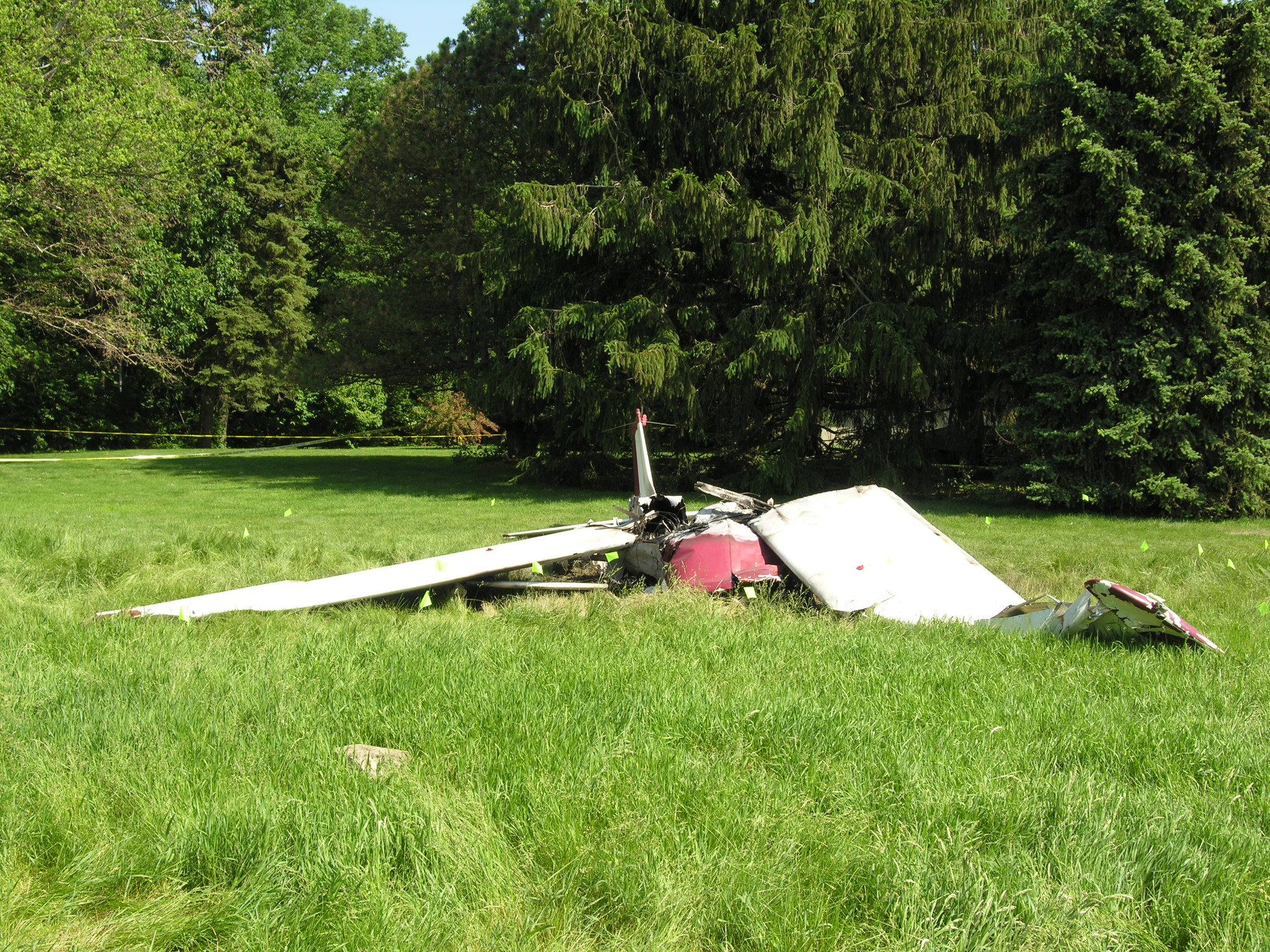 CESSNA U206C accident investigation - Fremont, OH