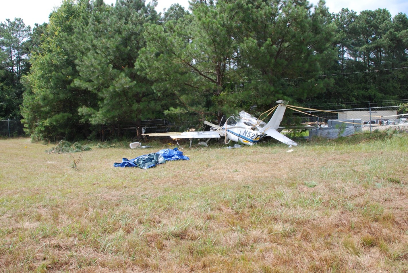 CIRRUS SR20 accident investigation - Chapel Hill, NC