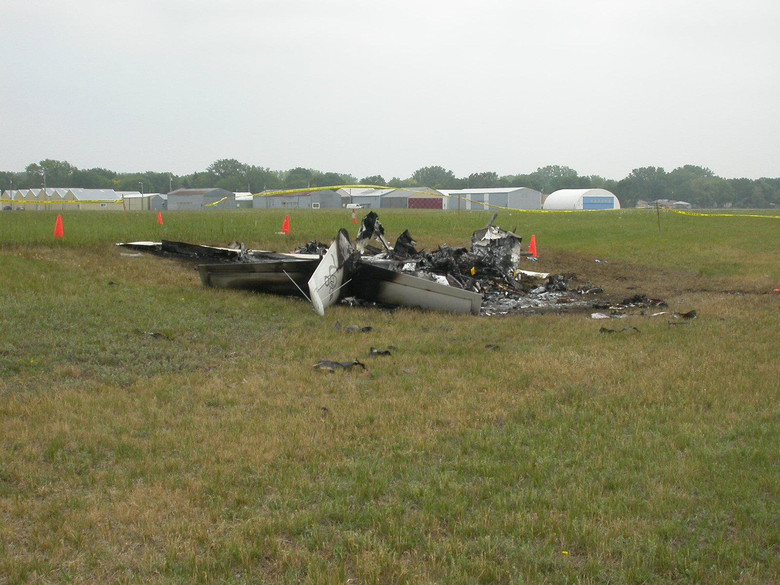 Cirrus Design Corporation SR22 accident investigation - Crystal, MN