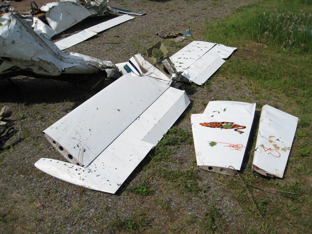 Gulfstream American Corp AA-5B accident investigation - Humbird, WI