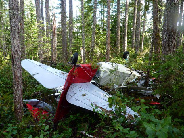 TAYLORCRAFT BC12-D1 accident investigation - Skokomish, WA