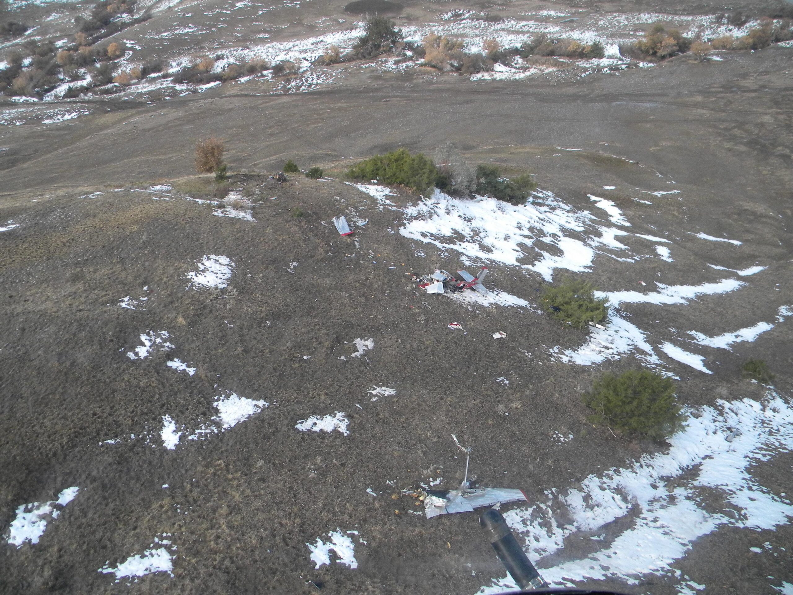 CESSNA 182 accident investigation - Pryor, MT