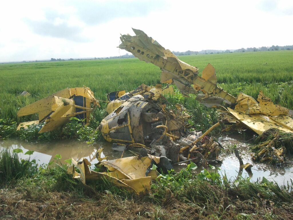 AIR TRACTOR INC AT-602 accident investigation - Drew, MS