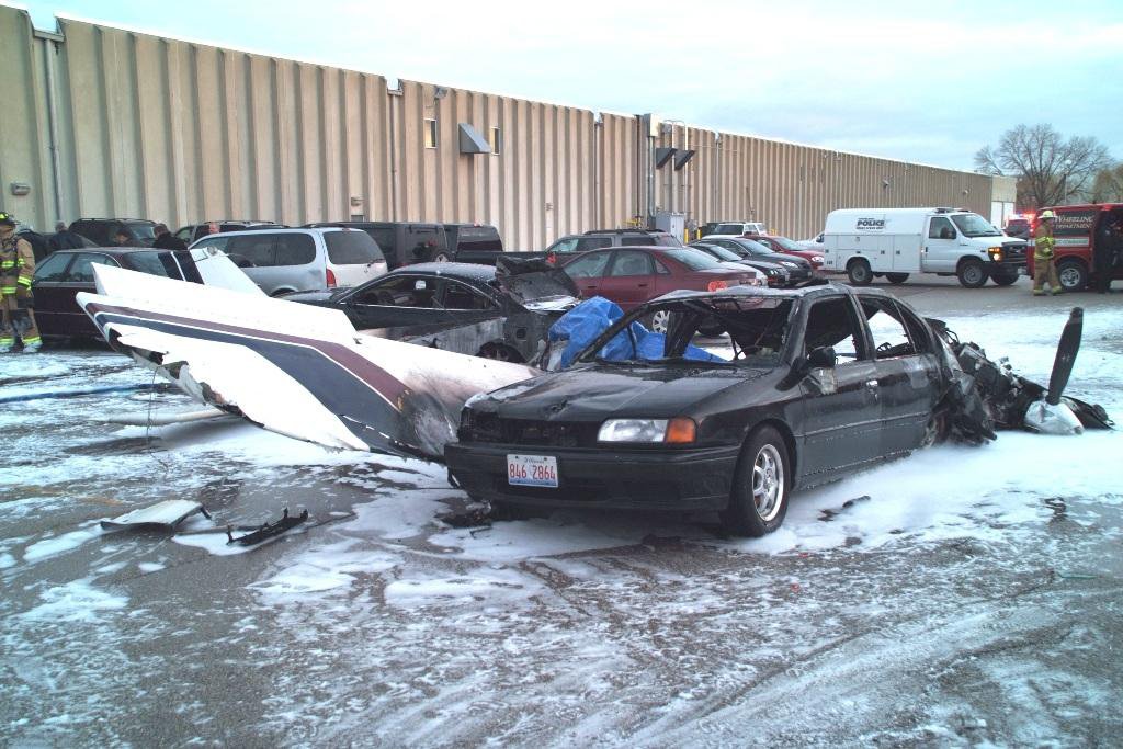 BEECH C24R accident investigation - Wheeling, IL