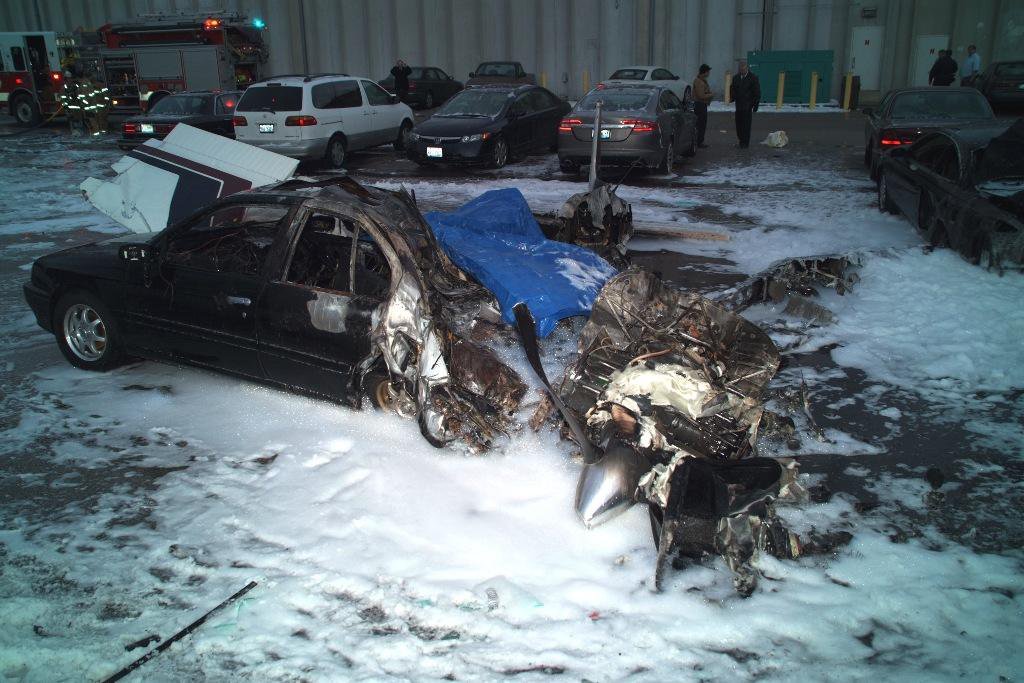 BEECH C24R accident investigation - Wheeling, IL