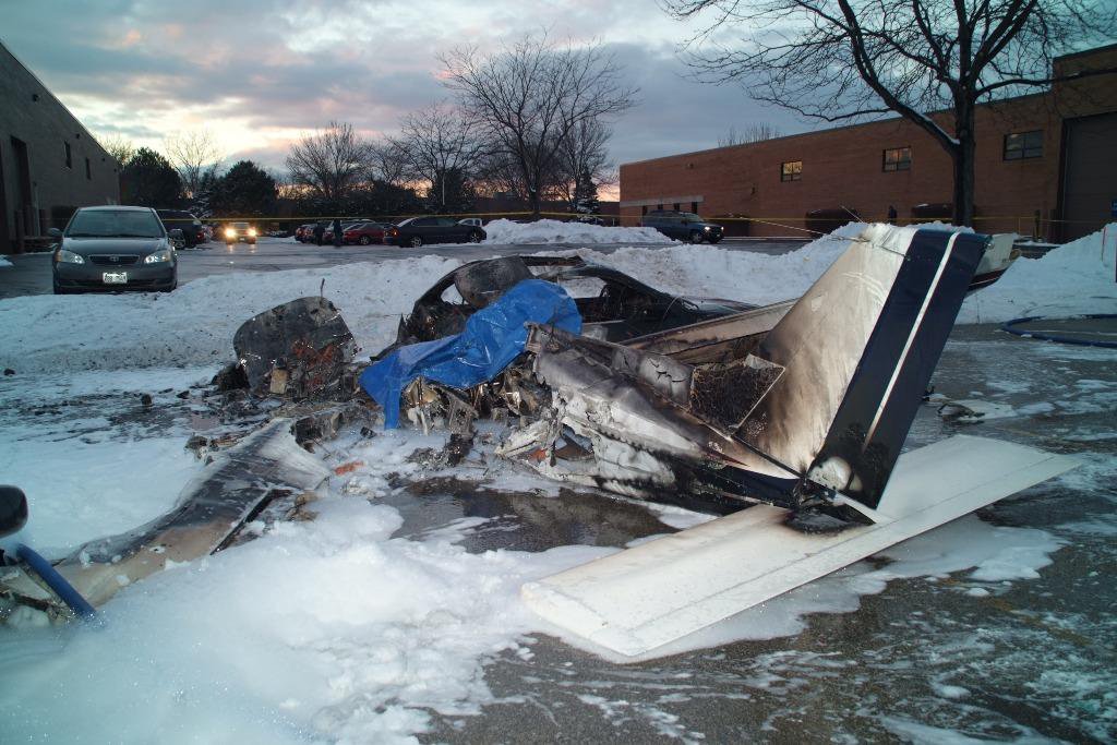 BEECH C24R accident investigation - Wheeling, IL