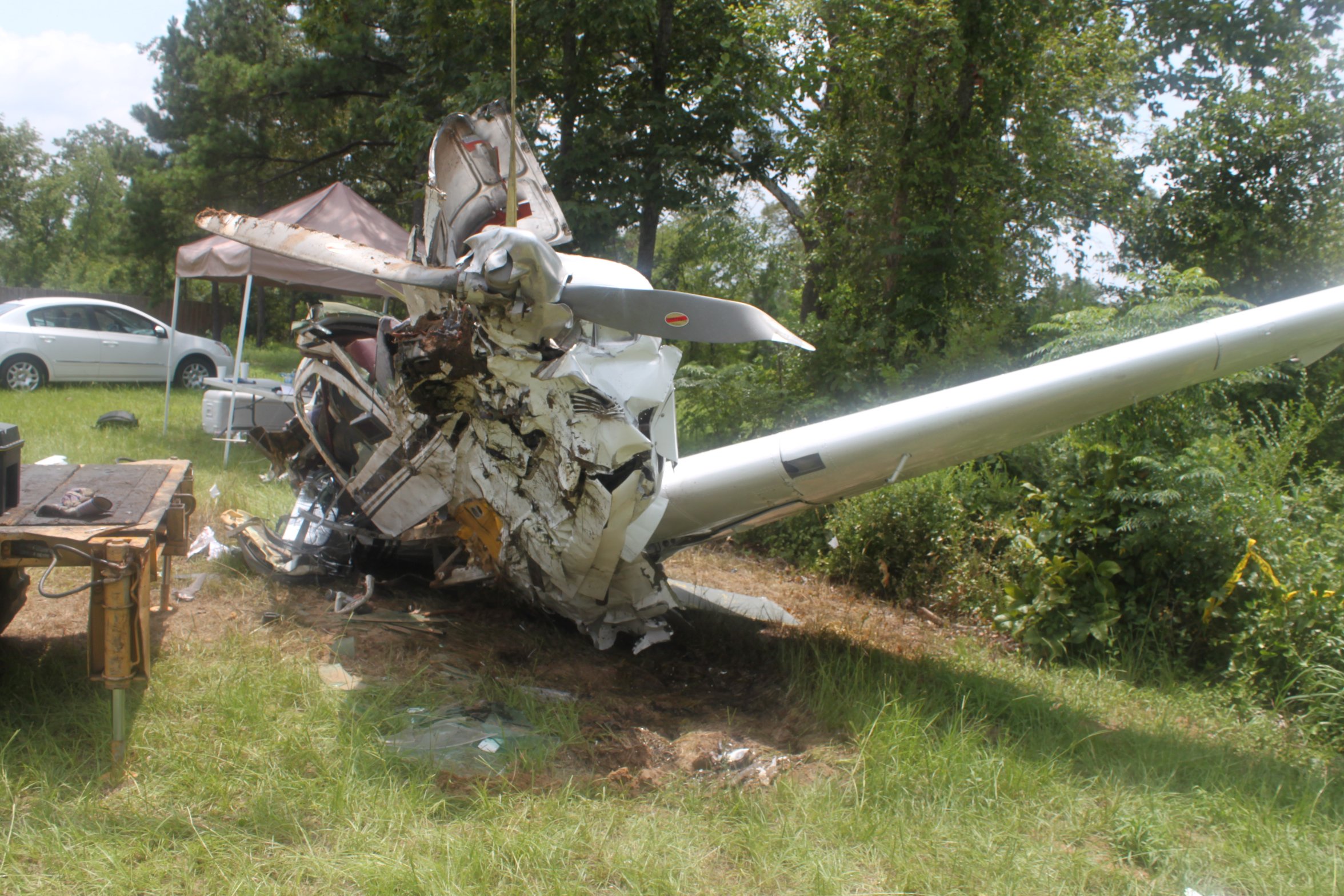 BEECH G35 accident investigation - Byron, GA