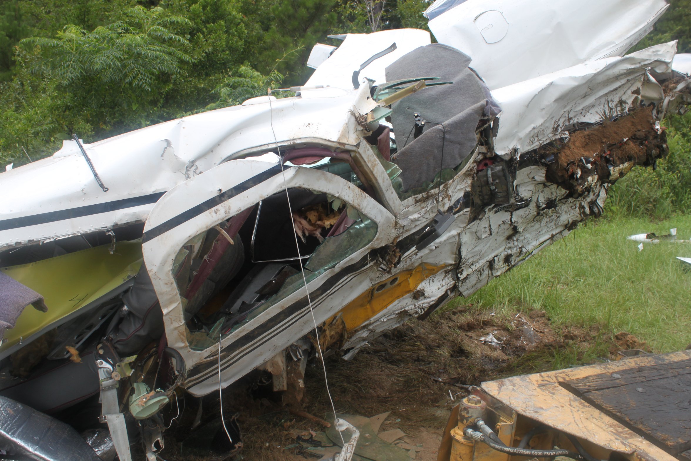 BEECH G35 accident investigation - Byron, GA