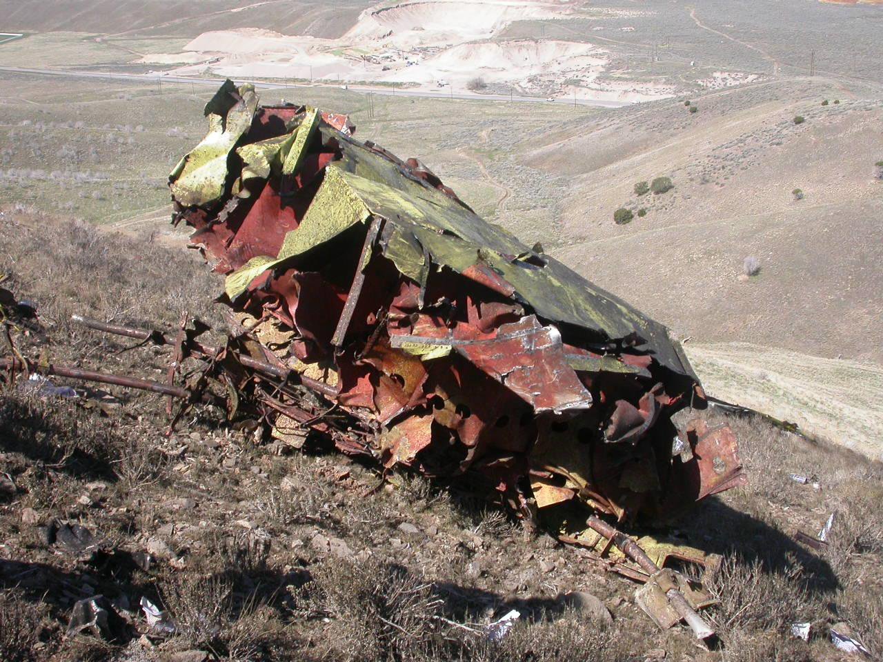 LOCKHEED P2V-7 accident investigation - Stockton, UT