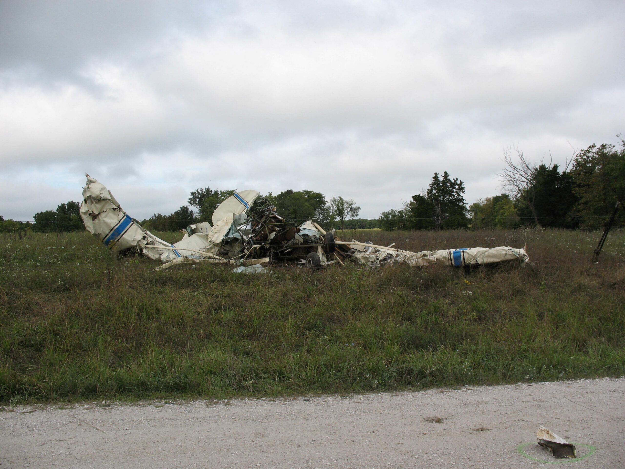 PIPER PA-12 accident investigation - Columbia, MO