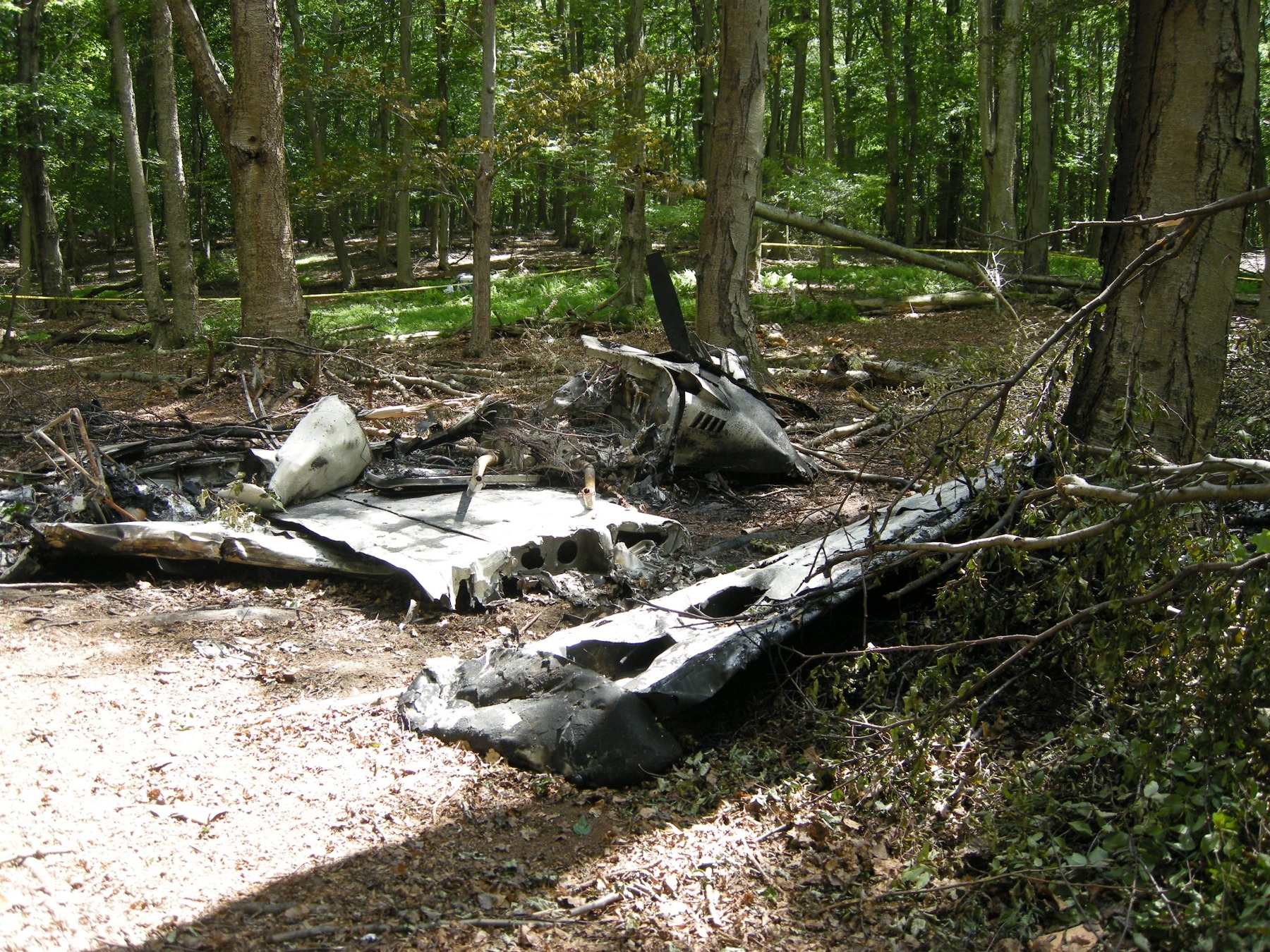 ERA11FA349 — Photo 1: Main Wreckage (NTSB Digital Photo), page 1 (NTSB docket)