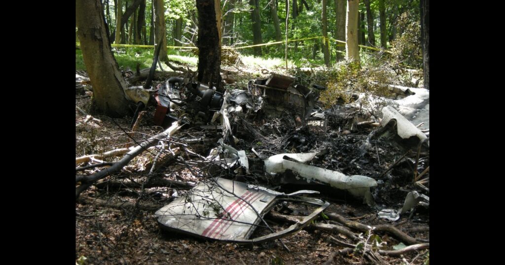 ERA11FA349 — Photo 2: Main Wreckage (NTSB Digital Photo), page 1 (NTSB docket)