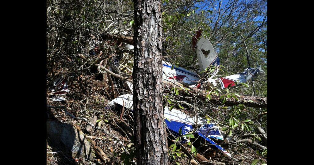 ERA14FA163 — Photo 1 - Main Wreckage (Photo Courtesy of Knox County Sheriff), page 1 (NTSB docket)