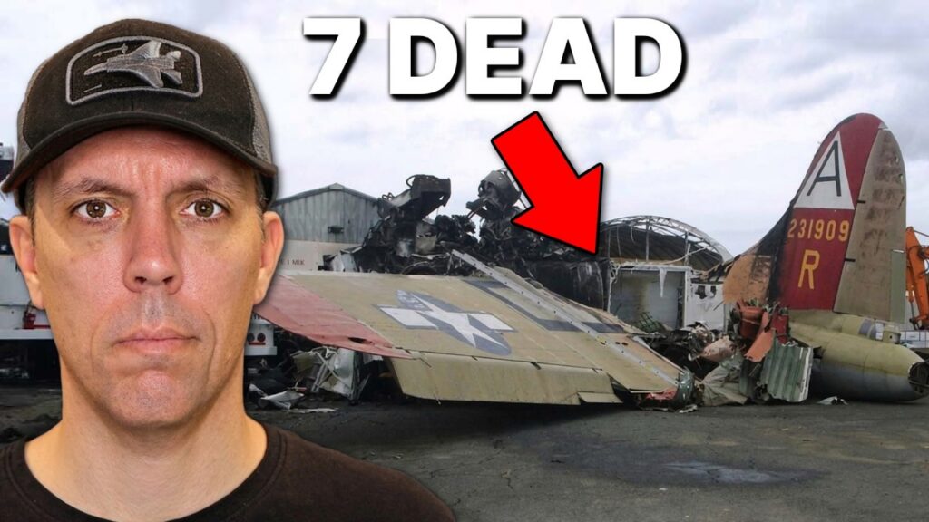 Pilot Debrief video thumbnail: Collings Foundation B-17 Crash: Engine Power Loss at Bradley
